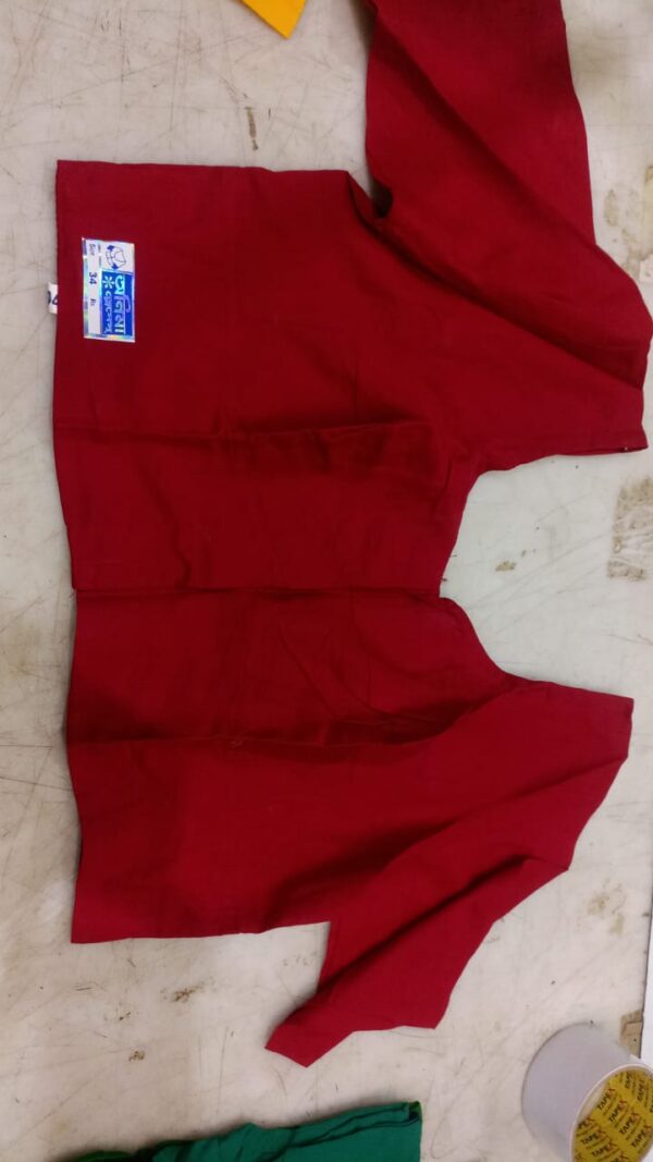 Women Blouse Red Colour Size 34