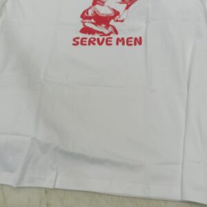 Men T Shirt White Colour Size M