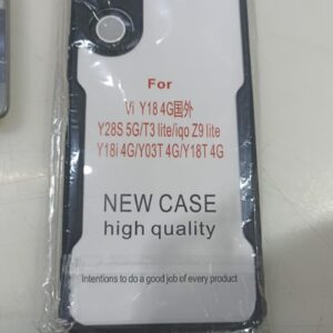 Vivo Y18 4G Phone Cover Black Colour