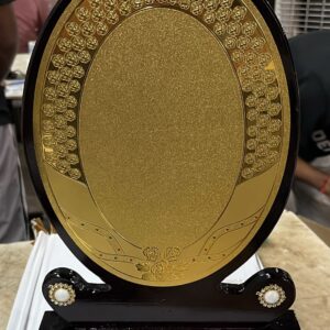 Wooden 12 Inch Board Shield Award Trophy