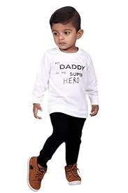 Kids T Shirt Set White Size 1 Years