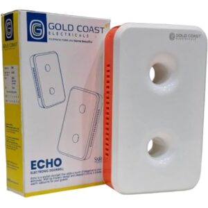 Gold Coast Echo Electronic Doorbell With Stereophonic