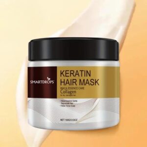 Smartdrops Keratin Hair Treatment Cream Moisturizing Smooth Hair 100Gm