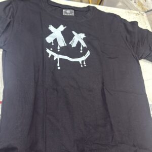 Men T Shirt Black Color Size M