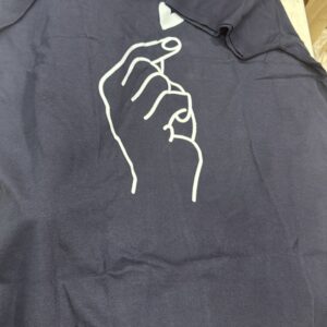 Women Navy Blue Color T Shirt Size 3Xl