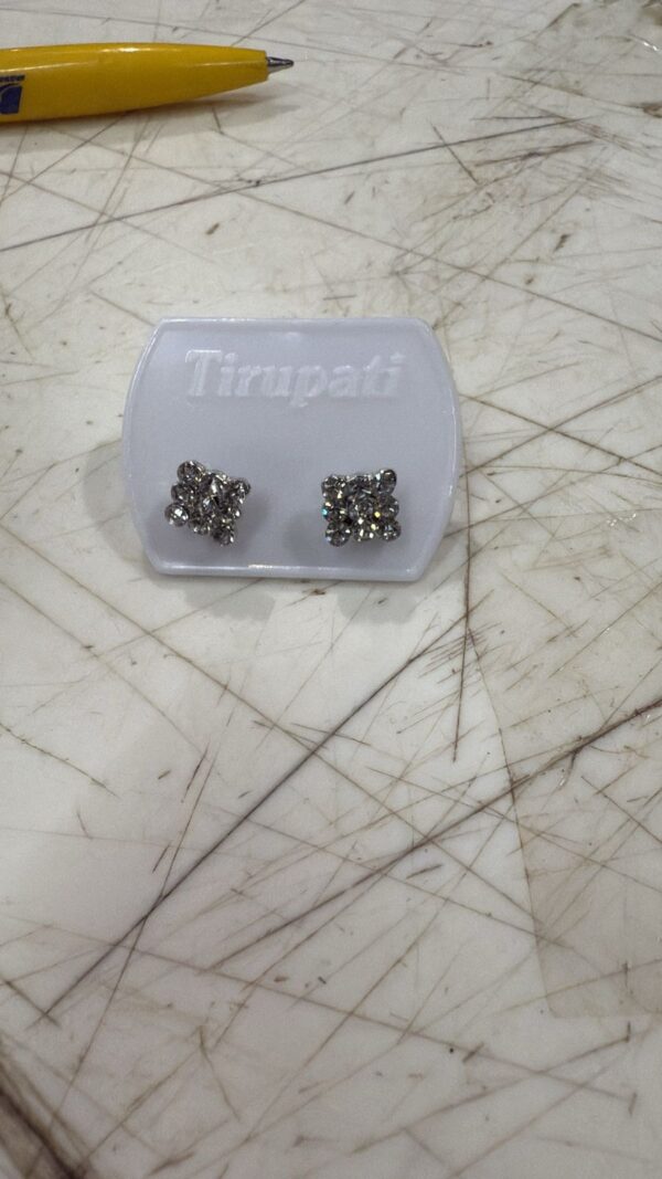 Women Silver Color Earring Set