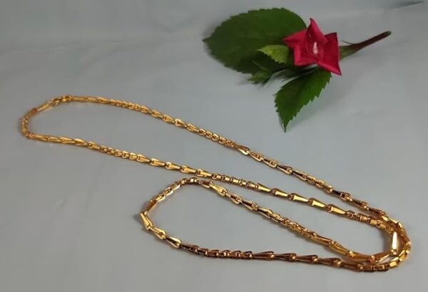 Men Golden Color Neck Chain