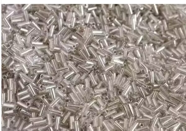 100 Gm S A Branded Silver Nalki 5Mmi For Art Craft Embroidery Works