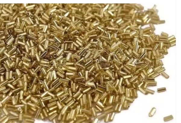 S A Branded Golden Nalki 5Mmi Art Craft Jewellery Embroidery Works 100 Gm