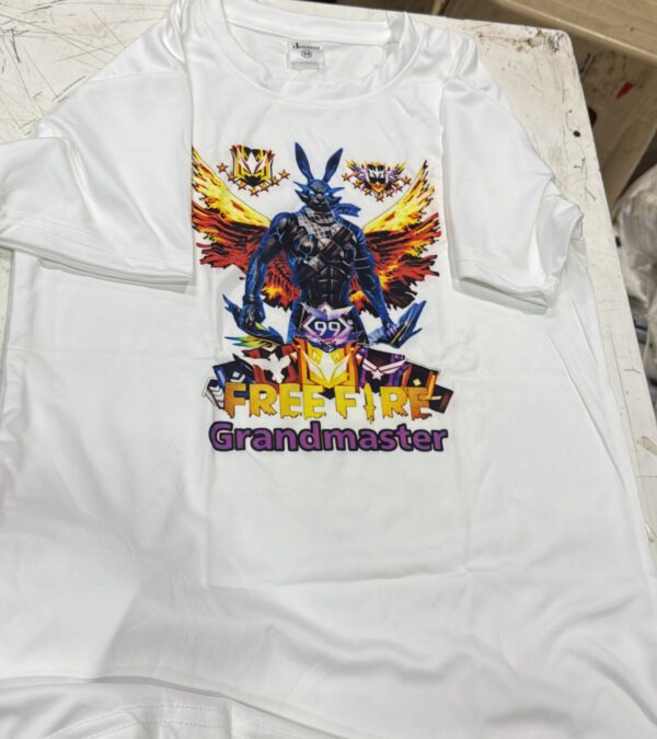 Kids White Color T Shirt Size 34