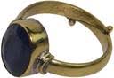 Neelam Ring Brass Sapphire Brass