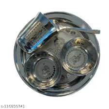 Small Size Laddu Gopal Bhog Thali Set