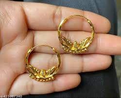 Women Golden Colour Earrings
