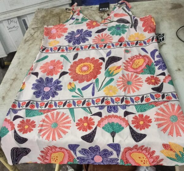 Shenin Multicolour Dress For Women Size Xl