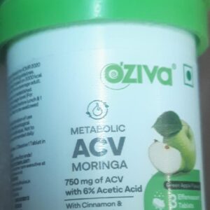 Oziva Metabolic Acv Moringa 3 Tablet