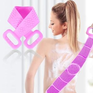 Silicone Soft Bath Body Back Scrubber Belt