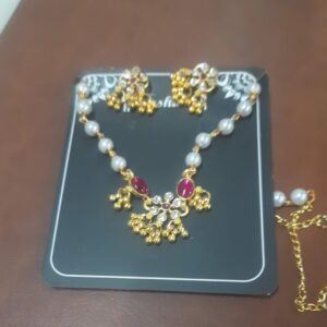 Necklace Set For Women Color Golden