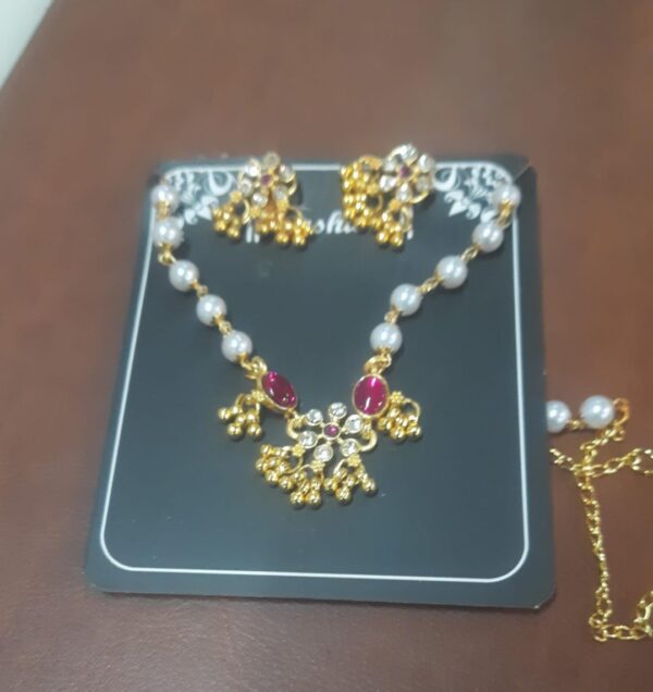 Necklace Set For Women Color Golden
