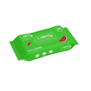 Liora Watermelon Facial Wipes 25 Pcs