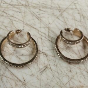 Women Golden Printed Colour Fancy Earrings