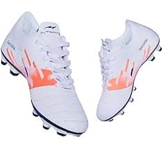 Velpro Synthetic White Turf And Hard Ground Tpu Sole Football Studs Shoes Women Size 6