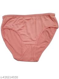 Ladies Stylish Orange Panty Size S