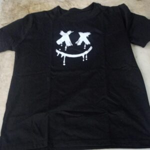 Black Colour T Shirt For Men Size Xl