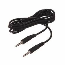 Black Colour Aux Cable