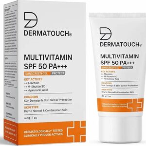 Dermatouch Multivitamin Sunscreen Gel All Skin Types 30G