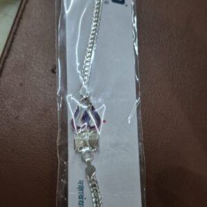 Silver Plated Fancy Rakhi