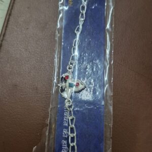 Silver Plated Fancy Rakhi