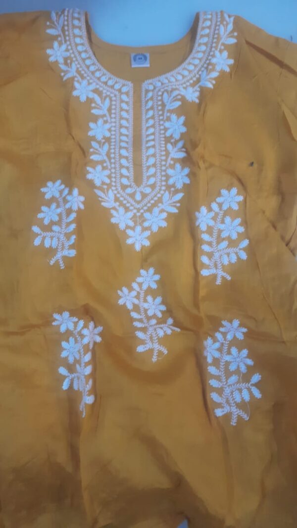 Kurta For Women Color Yellow Size 44