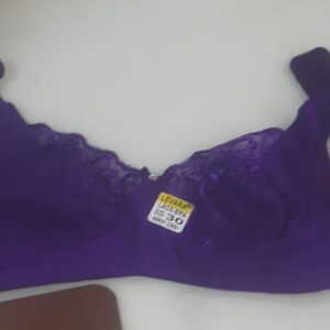 Bra For Women Color Blue Size 30