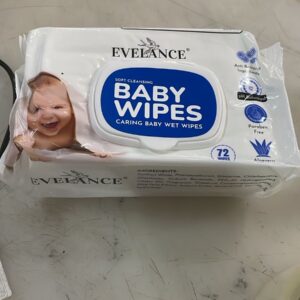 Evelance Baby Wipes 72 Wipes