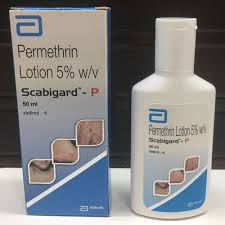 Scabigard Permethrin Lotion 5 Packaging Type Bottle Packaging Size 50 Ml