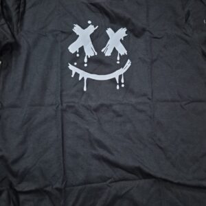 Mens Black Colour Marshmello Print T Shirt Size M