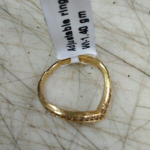 WomenS Gold Painted Ring