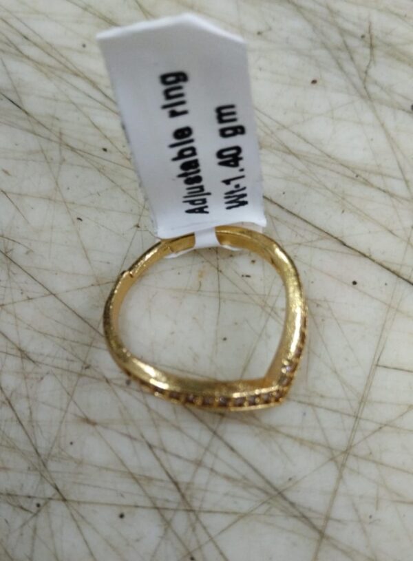 WomenS Gold Painted Ring