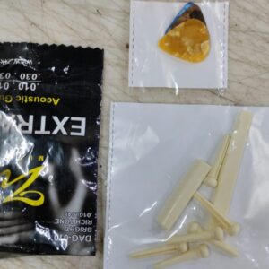 Music Acoustic Guitar Set Lightweight Stainless Steel Saddle Set Guitars Guitar String