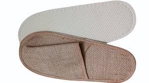 Cube Mahindra Unisex Beige Hotel Jute Slipper Size 7