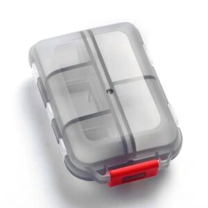 Mini Travel Pill Box Portable Medicine Organiser Pack Of 2