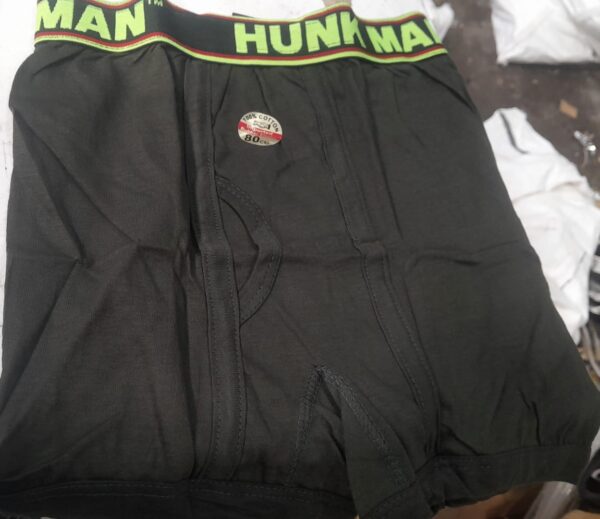 Mens Cotton Underwear Green Size 80Cm