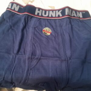 Mens Cotton Underwear Blue Size 80Cm