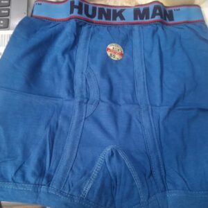 Mens Cotton Underwear Sky Blue Size 80Cm