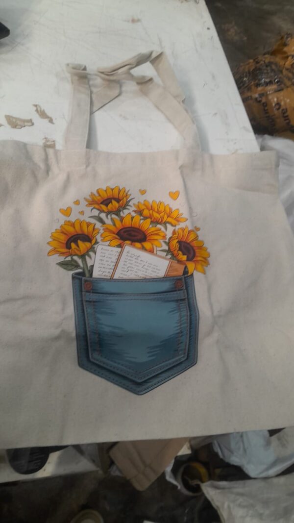 Printed Tote Bag For Women Off White
