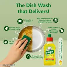 Avl Grezgon Lemon Liquid Dishwash 250Ml
