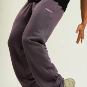 Burger Bae Irish Track Pants Dark Purple Size Xl