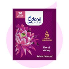 Odonil Gel Pocket Floral Valley 10Gm