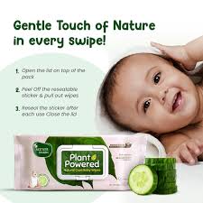 Mother Sparsh Natural Care Fabric 60 Wipes