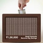 Wooden Brown Color Money Box